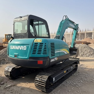 Utilisé pour l'excavatrice sur chenilles 60E 70 Mini avec moteur, boîte de vitesses et engrenages, 7 tonnes, bien entretenue pour l'hydraulique - Product Image 3