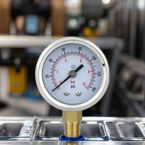 Industrial grau alta sensibilidade pressão indicador manômetro para monitoramento de gasodutos naturais - Product Image 5