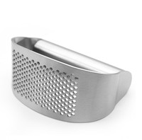 Sien RVS Knoflookpers Duurzaam Metalen Gereedschap Ecologisch Bar Glasreiniger Fruit Groente Gereedschap Aangepaste Logo