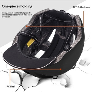 Casco de Ciclismo Urbano para Adultos, Casco Deportivo Multifuncional para Patinaje sobre Ruedas <span class=keywords><strong>y</strong></span> Patinete - Product Image 2