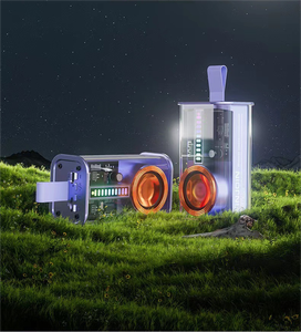 Portable <span class=keywords><strong>Transparent</strong></span> Cyberpunk Style Mini Led Musique Boombox Mecha Cyberpunk Style Série Haut-Parleur - Product Image 3