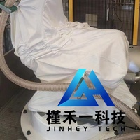 Housse de protection pour robot industriel personnalisée, vêtements de protection anti-poussière, toile de protection automatique pour robot de peinture par pulvérisation pour UR10