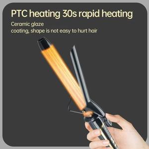 Fengmang 22 <span class=keywords><strong>25</strong></span> 28 32 36mm <span class=keywords><strong>Fer</strong></span> <span class=keywords><strong>à</strong></span> friser multi-tailles Outils de coiffage professionnels Chauffage rapide PTC Revêtement céramique <span class=keywords><strong>Fer</strong></span> <span class=keywords><strong>à</strong></span> friser ondulé - Product Image 2