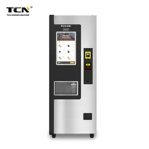 Tcn máquina de venda quente de café, máquina de venda de café inteiramente automática do pó do tcn