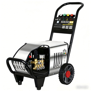 Nettoyeur haute pression Lutian pour le nettoyage des voitures et des optiques, <span class=keywords><strong>300</strong></span> bars, eau froide, <span class=keywords><strong>pompe</strong></span> triplex 5 HP - Product Image 4