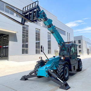 Harga Telehandler China Baru Diesel Kompak 6m Giant 3 Ton 4x4 Compact Rotasyon Telehandler Forklift Teleskopik - Product Image 1