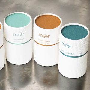 Tube en papier kraft recyclable pour emballage de poudre cosmétique en vrac, cylindrique, mat, brillant, or UV, gaufré, noir - Product Image 3