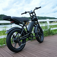 Vélo électrique 750W 48V 15Ah 250W 25km/h avec pneus larges de 20 pouces, vélo cargo électrique à cadre en acier, entrepôt UE, Fatbike adulte