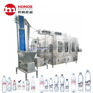 Factory Price Fully Automatic Filling Plastic Bottle Pure drinking water filling processing plant