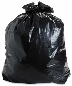 Grands sacs poubelle à revêtement 3 MIL, sac de ordures épais et robuste, 40 — 55 gallons, sacs à ordures Extra-Large, 36x52
