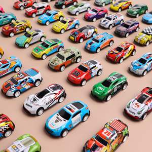 Auto Giocattolo in Miniatura in Lega con Frizione 6,8cm Modelli di Auto in Metallo Design Cartoon Resistente alle Cadute con Graffiti Educazione Unisex per Bambini - Product Image 5