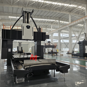 DVF4043 Fraiseuse CNC universelle à portique de colonne à double <span class=keywords><strong>action</strong></span> Blocs coulissants carrés arqués Centre d'usinage de colonne mobile - Product Image 6