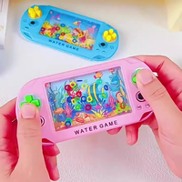 Máquina de Juegos Acuáticos Creativa, Juguetes Educativos, Caja de Exhibición con Estampado de Sannrio, Juguete Divertido Pequeño para Niños, Regalo Antiestrés