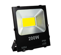 Reflector LED Cuadrado Profesional COB IP66 AC 6000K Luz Diurna de Alta Luminosidad y Ligero para Estadios, Garajes, Puertas y Estacionamientos