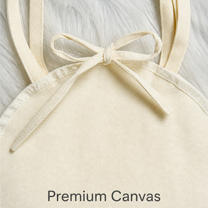 Sac fourre-tout en toile avec poignée en corde, personnalisable avec logo, écologique, résistant, couleur crème, vente en gros - Product Image 6