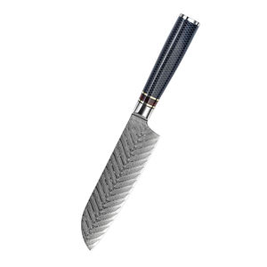 Xyj <span class=keywords><strong>couteau</strong></span> <span class=keywords><strong>Santoku</strong></span> 7 pouces, manche en résine nid d'abeille, <span class=keywords><strong>couteau</strong></span> en acier damas VG10 <span class=keywords><strong>Santoku</strong></span> - Product Image 2