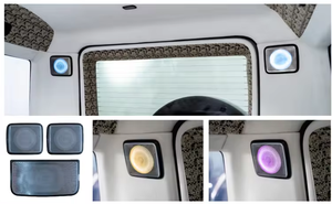 Le plus récent classe G W463A W464 2019 ans Berlin Sound Glow Horn Cover & B Pillar Luminous Air Vent avec des accessoires d'intérieur de voiture - Product Image 5