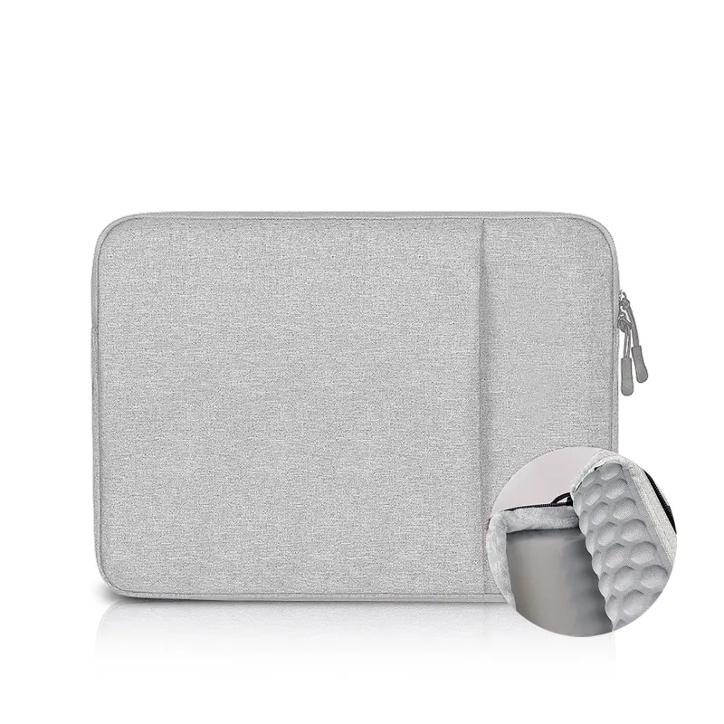 Housse de protection pour ordinateur portable en Polyester, bleu, rose, imperméable, pour macbook Pro Air, hp, dell