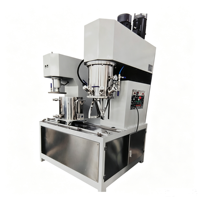 Mélangeur Disperseur de Laboratoire 5L avec Fonction Vide, Pompe à Moteur DC, Matériau SUS304, Économie d'Énergie Automatique pour Usage en Laboratoire