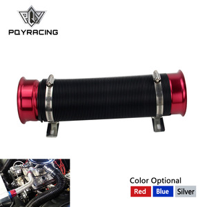 Manguera de Admisión de Aire Universal de 76 mm, Roja, Plateada y Azul, Tubo Telescópico para Mejora y Reequipamiento del Motor - Product Image 5