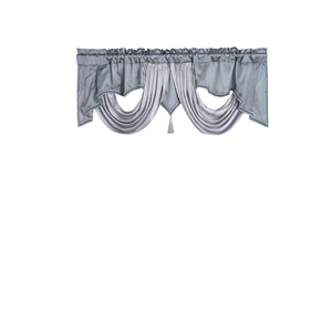 Voilage ondulé pour fenêtre, draperie décorative, rideaux de luxe pour salon avec cantonnière pour <span class=keywords><strong>baie</strong></span> vitrée - Product Image 6