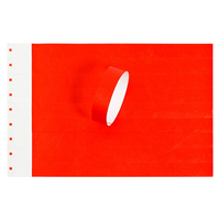 Bracelet Tyvek jetable personnalisable pour la santé, imprimable, étanche, simple, ultraléger, résistant aux déchirures, durable, souple, fin, blanc vierge