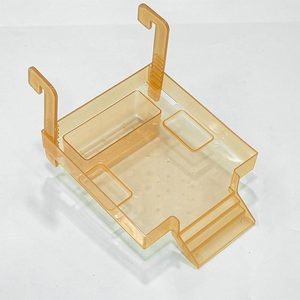 Support de bain rectangulaire créatif populaire pour tortues avec rampes <span class=keywords><strong>d</strong></span>'escalade, île flottante et escaliers pour l'aménagement paysager des aquariums - Product Image 2