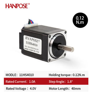 Hanpose Nema11 Stepper Motor 11hs4010 1.8 Graad 1.0a 0.12n. <span class=keywords><strong>M</strong></span> Molen Lasergravure 3d Medische Machines Onderdelen 28 Stappenmotor - Product Image 2