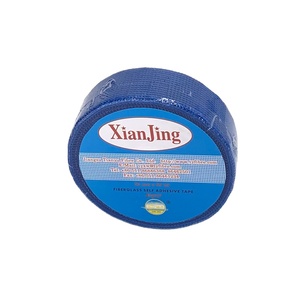 XIANJING เทป <span class=keywords><strong>Drywall</strong></span>,กาวตาข่ายไฟเบอร์กลาสกว้าง2.5-25ซม. สีฟ้า - Product Image 2