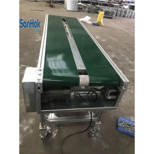 Otomatik paslanmaz çelik PVC zincir dikey konveyörler taşıma montaj hattı için bant konveyör kaldırma - Product Image 4