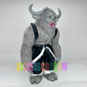 Máscara Inflable Realista de Krampus de 2.6m, <span class=keywords><strong>Disfraz</strong></span> de Mascota Unisex para Adultos, Fiesta de Halloween, Actuación - Product Image 2