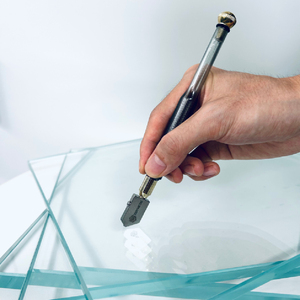 Dụng cụ cắt kính chuyên nghiệp cao cấp, lưỡi kim cương, chất liệu thủy tinh, cấp công nghiệp, dùng cho kính dày 3-15mm - Product Image 6