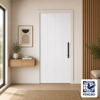 Porte en PVC imperméable pour salle de bain, cuisine, hôtel, appartement, ODM, OEM, fabrication sur mesure, vente en gros