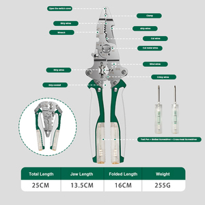 Pelacables Plegables Multifuncionales de Nueva Llegada |   Lápiz de Prueba Integrado para Herramientas de Corte/Aislamiento de Cables para Electricistas - Product Image 3