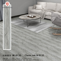 Niedriger Preis Luxus Vinyl Roll Bodenbelag Selbst klebende Peel Sticker Bodenfliesen mit Holz Marmor Grain PVC für Mall Use