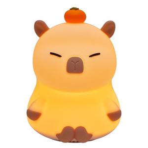 Lámpara de Silicona Personalizada, Luz Nocturna Infantil, Bajo MOQ, Luz Nocturna LED USB Recargable, Lindas Lámparas de Animales, Luz de Noche para Habitación Infantil - Product Image 3