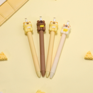 Dễ Thương Pho Mát Gấu Hình Dạng Bút Chì Cá Nhân Trường Nguồn Cung Cấp Văn Phòng Phẩm Trẻ Em Tùy Chỉnh Bút Chì - Product Image 4