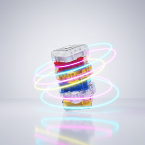 Tommabo 3D Labyrinth Cube Puzzle 6 niveaux, <span class=keywords><strong>labyrinthe</strong></span> à billes roulantes, haute difficulté, jouet de réflexion en plastique pour enfants et adultes - Product Image 3