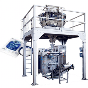 Máquina Envasadora y Llenadora de Bolsas de Película VFFS de 10 Cabezas, Totalmente Automática, de Alta Calidad, con Certificación CE - Product Image 1