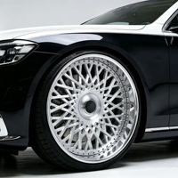 Nouvelles jantes en alliage d'aluminium forgé, à déport profond, grand rebord, chromées polies brossées, 18-26 pouces, ajustement universel, luxe classique sur mesure