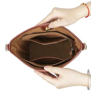 AndoBag Retro Shoulder <b>Bags</b> for Women, Genuine Leather Satchel Purse, Casual Crossbody <b>Bag</b> with Two <b>Straps</b> 1848 - Product Image 3