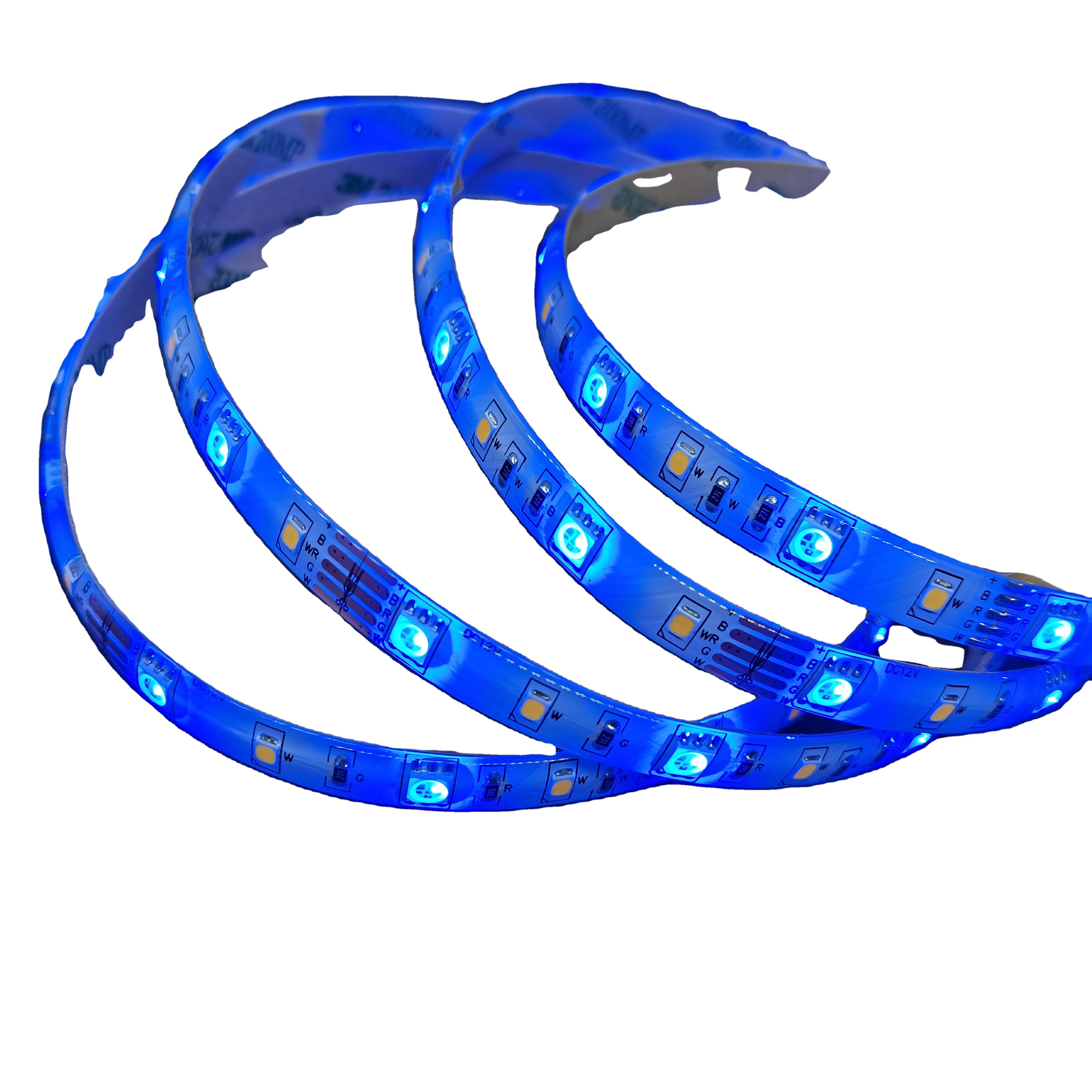High Brightness 60D Led Light Strip RGB+W SMD5050 for Party Housing Customized Led Strip Lights