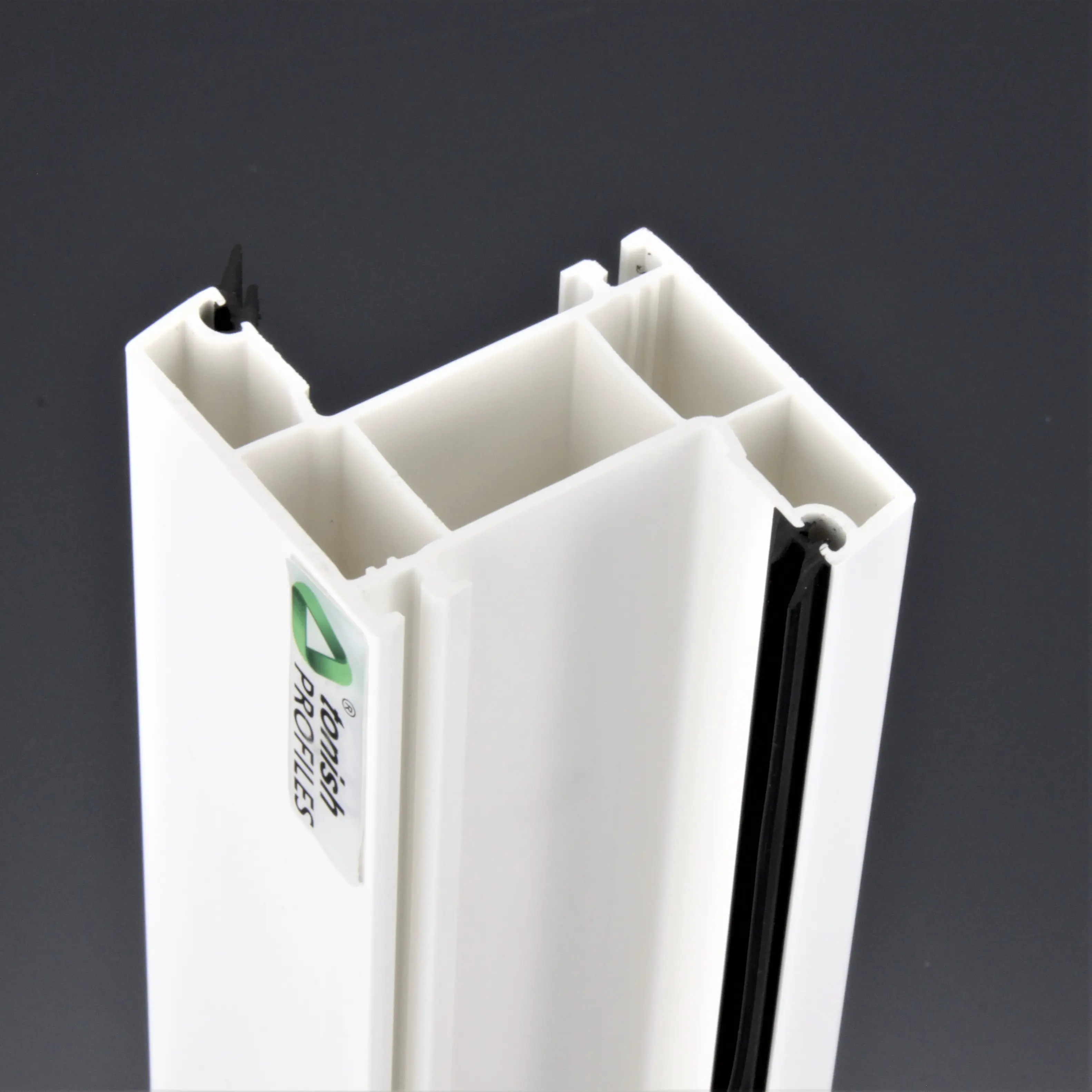 토니쉬 제조 업체 채널 스트립 가장자리 ABS PP HDPE UPVC PVC 튜브 창 문 압출 창문 용 플라스틱 PVC 프로파일