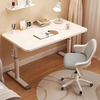 Table de jeu réglable en hauteur à manivelle, bureau d'étude blanc pour étudiants, vente en gros d'usine