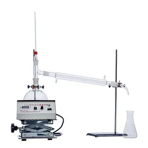 Dispositivo ordinario dell'apparato di distillazione di distillazione del vetro di pressione atmosferica del laboratorio di chimica organica per acqua distillata