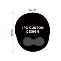 Fournisseur de tapis de souris gel pour bras et poignets avec impression complète du logo Tapis de souris