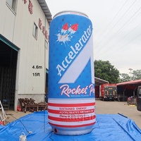 Produit Gonflable Personnalisé : Bouteille ou Canette Gonflable de Bière et Soda