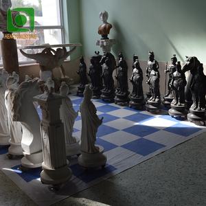Escultura de <span class=keywords><strong>Ajedrez</strong></span> de piedra occidental decorativa para jardín, <span class=keywords><strong>ajedrez</strong></span> famosos - Product Image 4