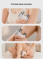Nouvel Arrivage Pistolet de Massage Fascia Mini Portable Silencieux Double Tête Électrique Professionnel Relaxant Musculaire Sportif Sans Balais pour le Cou