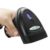 Escáner de Código de Barras 2D NETUM Compatible con Conexión Inalámbrica 2.4G, Bluetooth y Cable USB, Lector de Códigos de Barras 1228BL